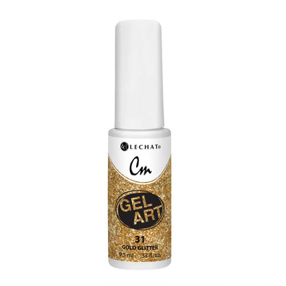 Lechat CM Gel Nail Art -Gold Glitter #CMG31