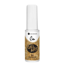 Load image into Gallery viewer, Lechat CM Gel Nail Art -Gold Glitter #CMG31