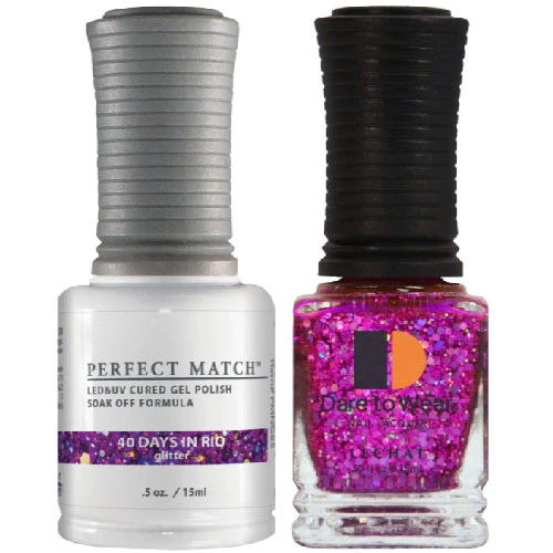 Lechat Perfect match Duo Gel & Lacquer 40 Days in rio PMS 085