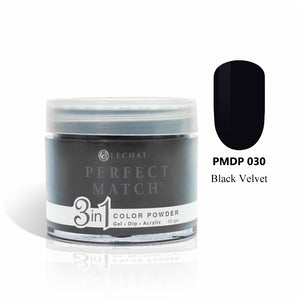 Lechat Perfect match Dip Powder Black Velvet 42 gm PMDP030
