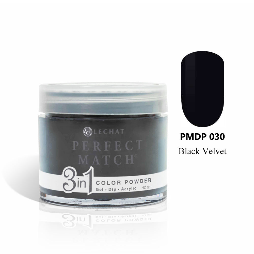 Lechat Perfect match Dip Powder Black Velvet 42 gm PMDP030