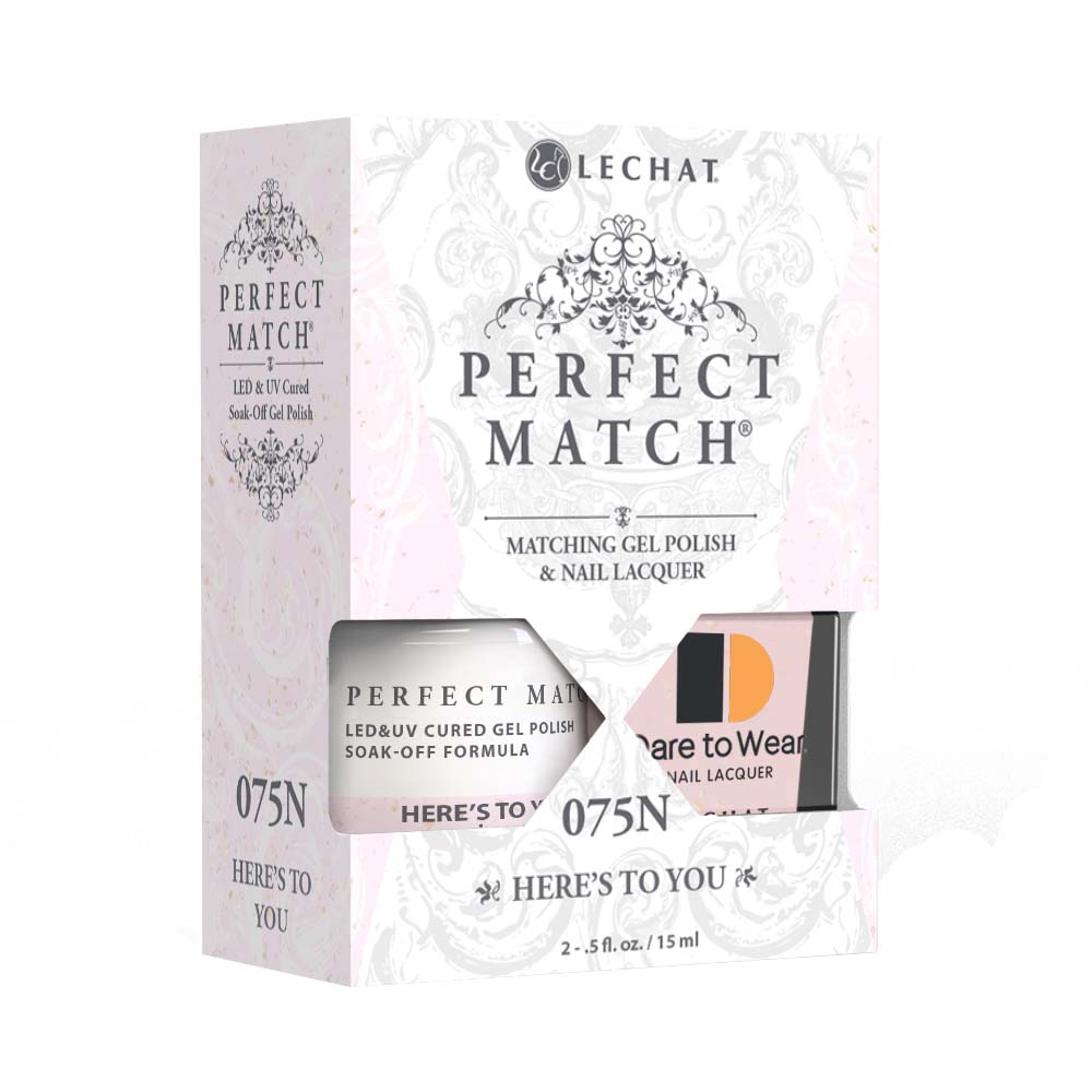 Lechat Perfect match Duo Gel & Lacquer Here's To You PMS075N