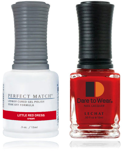 Lechat Perfect match Duo Gel & Lacquer Little Red Dress PMS263
