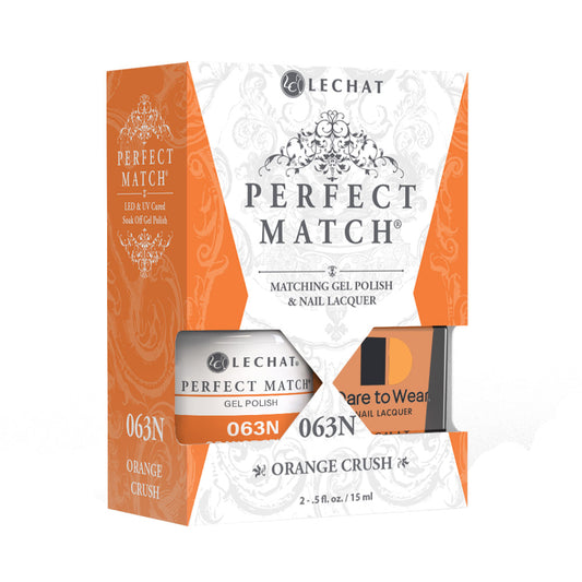Lechat Perfect match Duo Gel & Lacquer Orange Crush PMS036N