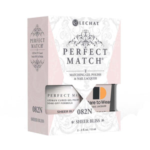 Lechat Perfect Match Duo Gel & Lacquer Sheer Bliss PMS082N