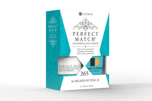 Lechat Perfect match Duo Gel & Lacquer Splash of Teal PMS265
