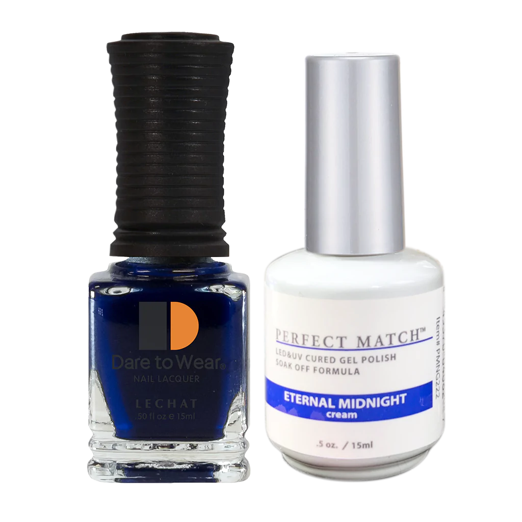 Lechat Perfect Match Duo Gel & Lacquer Eternal Midnight  #222