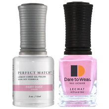 Load image into Gallery viewer, Lechat Perfect Match Duo Gel &amp; Lacquer Fairy Dust PMS 193