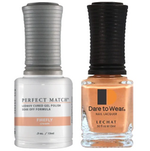 Load image into Gallery viewer, Lechat Perfect Match Duo Gel &amp; Lacquer Firefly PMS 194