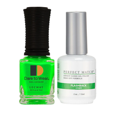 Load image into Gallery viewer, Lechat Perfect Match Duo Gel &amp; Lacquer Flashback PMS 203