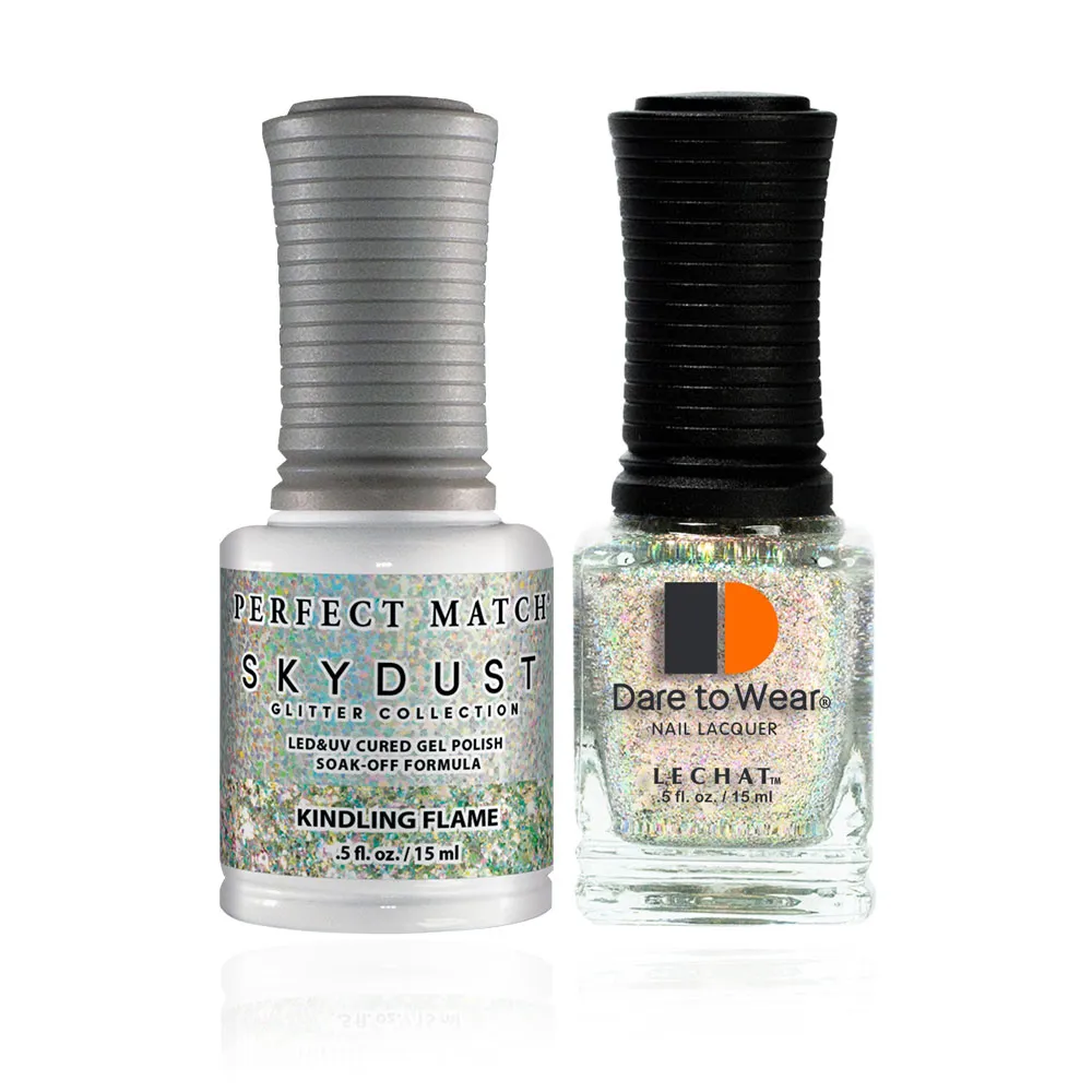 Lechat Perfect match Gel & Lacquer Sky Dust Kindling Flame SDMS15