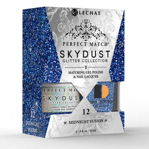 Lechat Perfect match Gel & Lacquer Sky Dust Midnight Fusion SDMS12