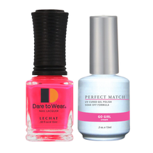 Load image into Gallery viewer, Lechat Perfect match Duo Gel &amp; Lacquer Go Girl PMS037