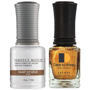 Lechat Perfect Match Duo Gel & Lacquer Heart of gold PMS 123