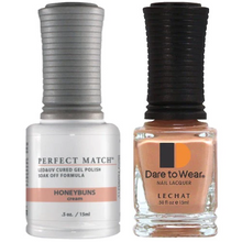 Load image into Gallery viewer, Lechat Perfect match Duo Gel &amp; Lacquer Honeybuns PMS215