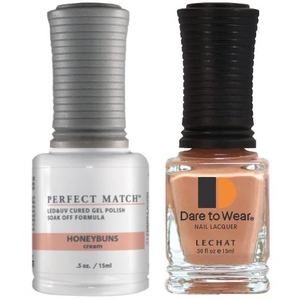 Lechat Perfect match Duo Gel & Lacquer Honeybuns PMS215