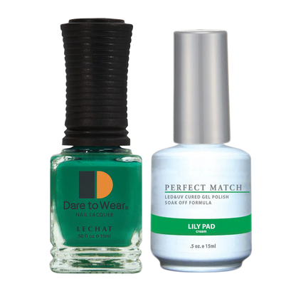 Lechat Perfect match Duo Gel & Lacquer Lily pad PMS099