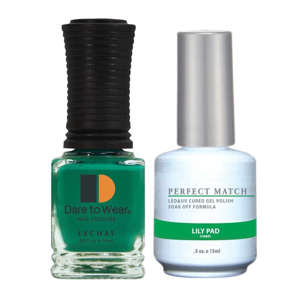 Lechat Perfect match Duo Gel & Lacquer Lily pad PMS099