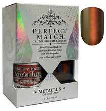 Load image into Gallery viewer, Lechat Perfect Match Metallux Gel &amp; Lacquer Dragon’s Breath 1 pk MLMS11