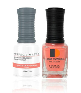 Lechat Perfect match Duo Gel & Lacquer Peach Of My Heart PMS272