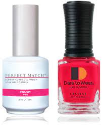 Lechat Perfect match Duo Gel & Lacquer Pink Gin PMS026