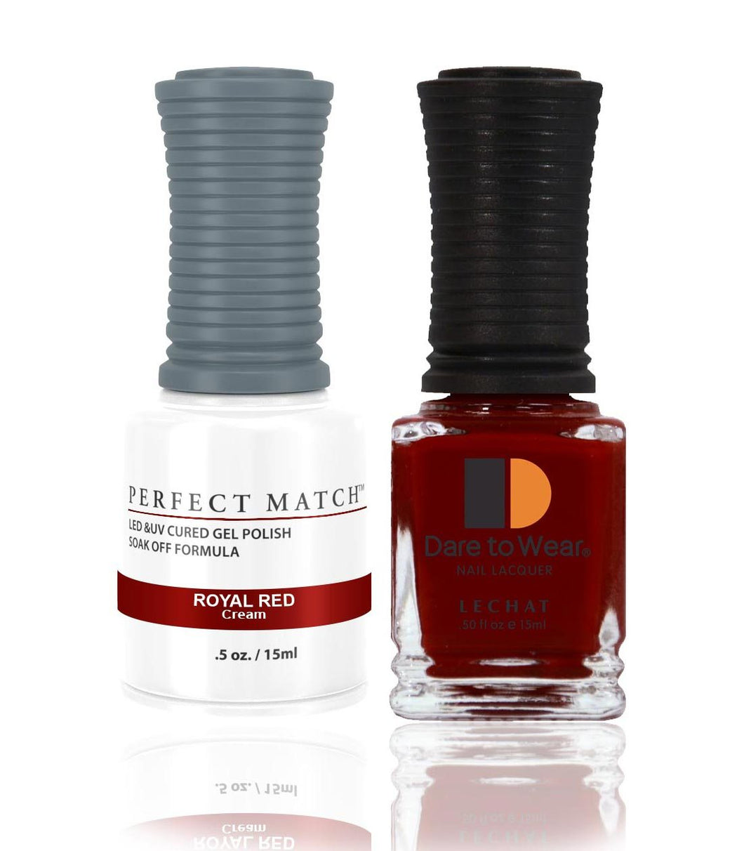 Lechat Perfect match Duo Gel & Lacquer Royal Red PMS006