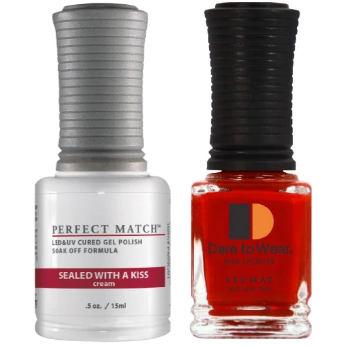 Lechat Perfect match Duo Gel & Lacquer Sealed with a kiss PMS 091