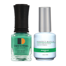 Load image into Gallery viewer, Lechat Perfect Match Duo Gel &amp; Lacquer Wanderlust PMS 155