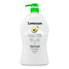 Load image into Gallery viewer, Lover&#39;s Care Goat&#39;s Milk Shower Cream Avocado 1200 mL. 40.7 oz #006US