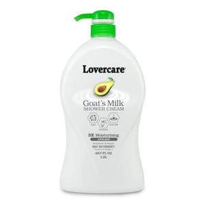 Lover's Care Goat's Milk Shower Cream Avocado 1200 mL. 40.7 oz #006US