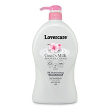 Load image into Gallery viewer, Lover&#39;s Care Goat&#39;s Milk Shower Cream Cherry Blossom 1200 mL. 40.7 oz #234US