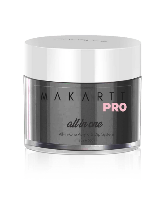 Makartt All in one Acrylic & Dip Powder Noir 2 oz  FY-S0310
