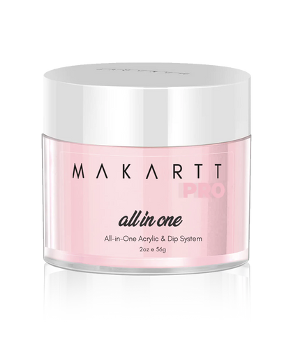 Makartt All in one Acrylic & Dip Powder Nude Squared 2 oz  FY-C1206
