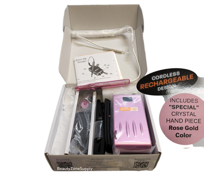 Medicool PRO Power 35K Rechargeable Rose Gold Crystal