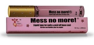 MESS NO MORE Liquid Tape for Nails 0.35 oz