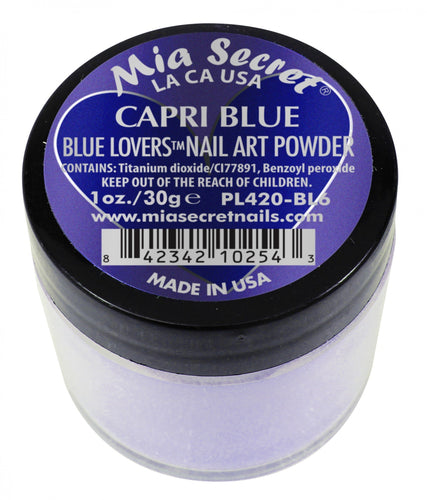 Mia Secret - Capri Blue Blue Lovers  Acrylic Powder 1 oz - #PL420-BL6