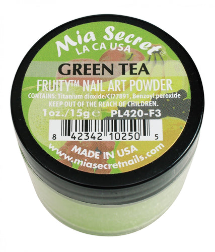 Mia Secret - Green Tea Fruity Acrylic Powder 1 oz - #PL420-F3