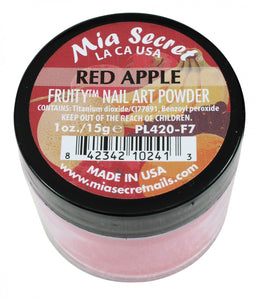 Mia Secret - Red Apple Fruity Acrylic Powder 1 oz - #PL420-F7
