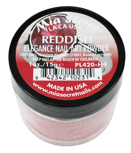 Mia Secret - Reddish Elegance Acrylic Powder 1 oz - #PL420-H4