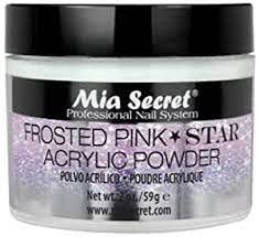 Mia Secret - Frosted Pink Star Powder 2 oz - #PL430FP-star
