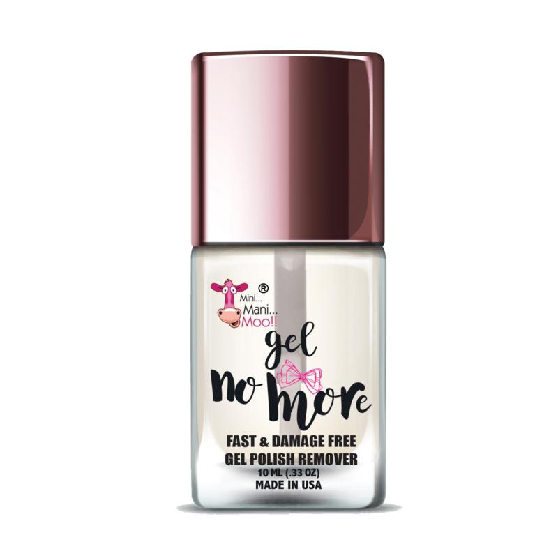 Mini Mani Moo Gel No More Gel polish Remover 0.33 oz - made in USA