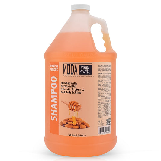 Moda Shampoo Honey Almond Gallon
