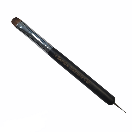 Monika french brush kolinsky with Dot Tool Black