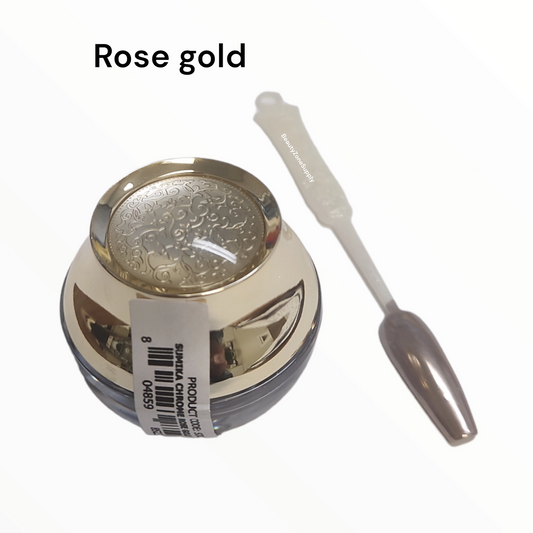 Monika Rose Gold Pigment New Chrome Effects Powder