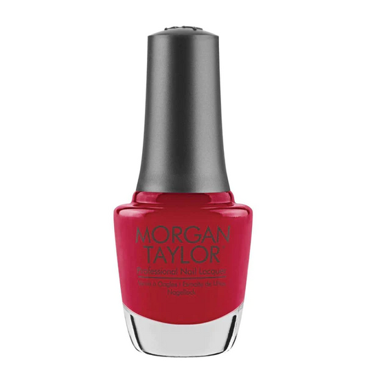 Morgan Taylor Nail Lacquer Hot Rod Red 0.5 oz 15mL #3110861