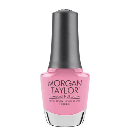 Morgan Taylor Nail Lacquer Make You Blink Pink 0.5 oz 15mL #3110916