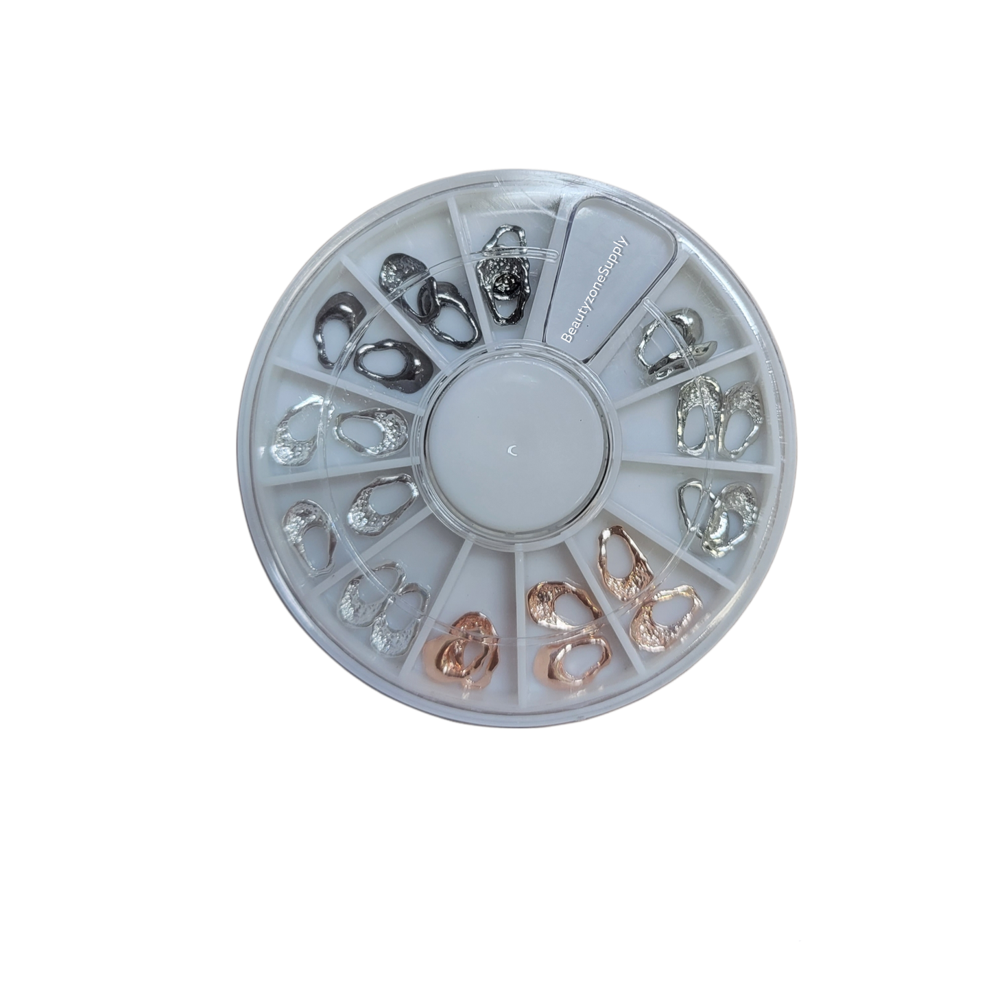 Nail art 12 Lattice Hollow Alloy Jewelry HAJ