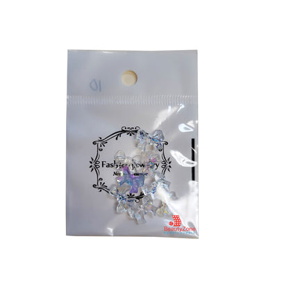 Nail Art Butterfly  3d Decoration (8 pcs / Bag)