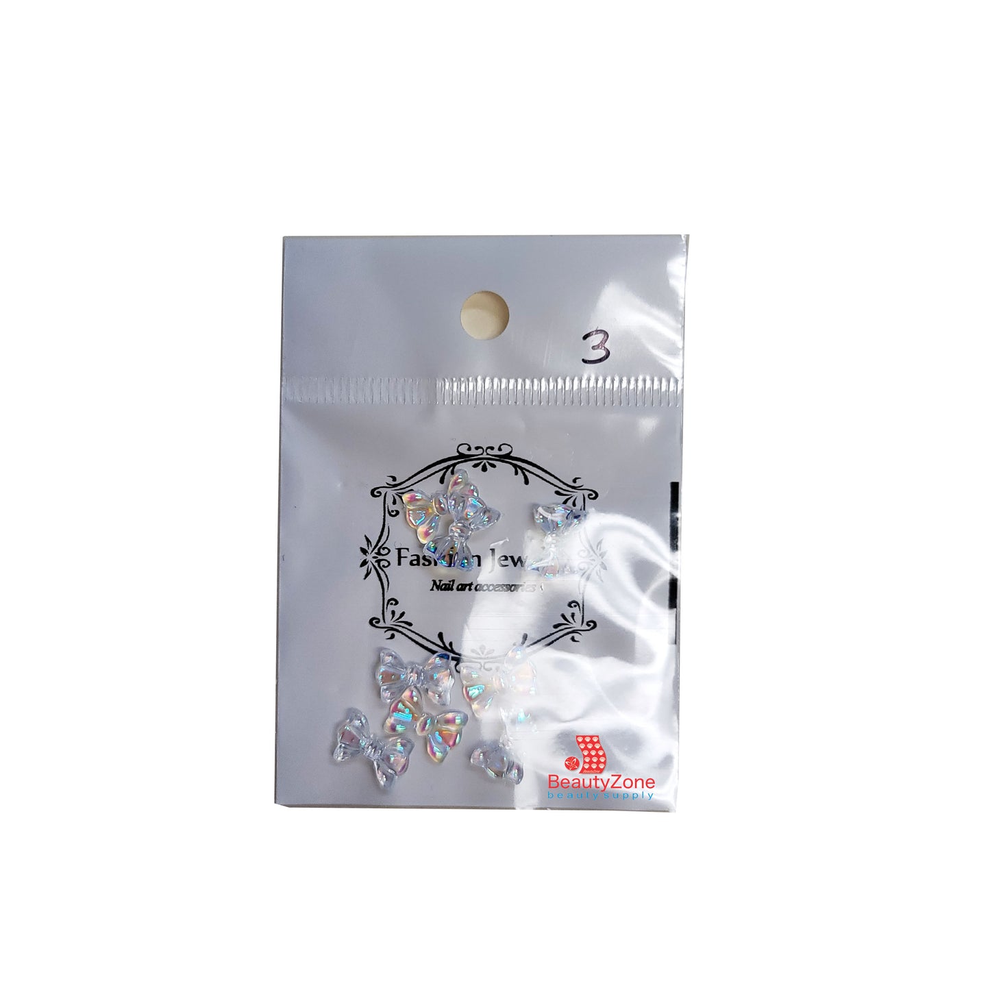 Nail Art Butterfly  3d Decoration (8 pcs / Bag)