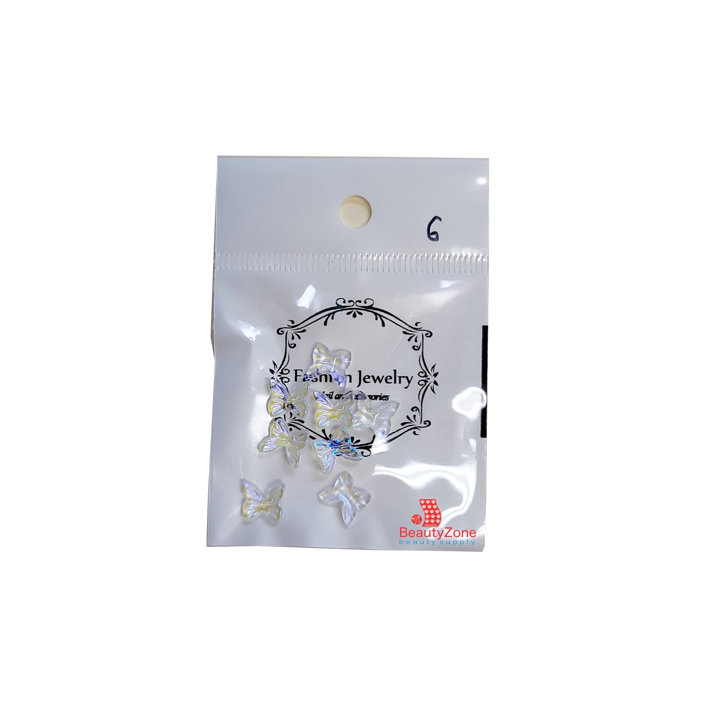 Nail Art Butterfly  3d Decoration (8 pcs / Bag)